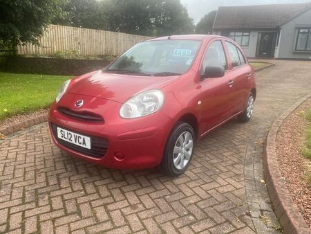NISSAN MICRA 1.2 12V Visia Euro 5 5dr